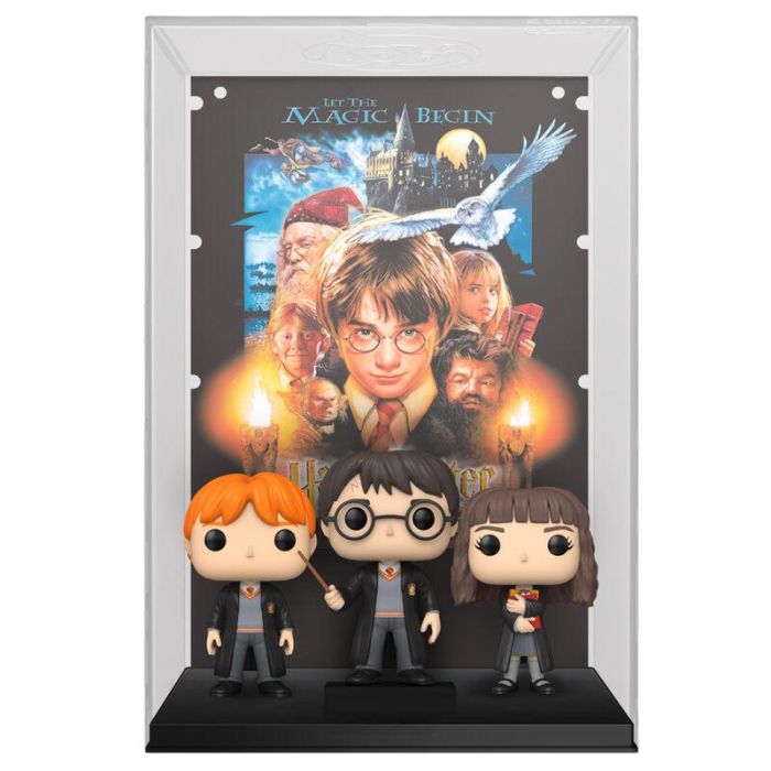 Funko 69703 Pop Poster! Harry Potter y la Piedra Filosofal - Figuras Vinilo Ron, Harry y Hermione - Colección Movie Posters Nº 14 1 Funko 69703 Pop Poster! Harry Potter y la Piedra Filosofal - Figuras Vinilo Ron, Harry y Hermione - Colección Movie Posters Nº 14 1