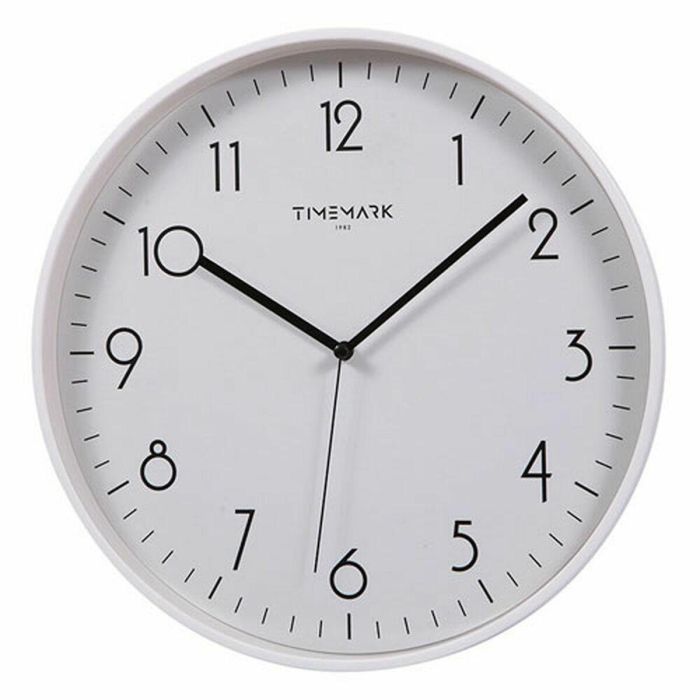 Reloj de Pared Timemark Blanco (30 x 30 cm)