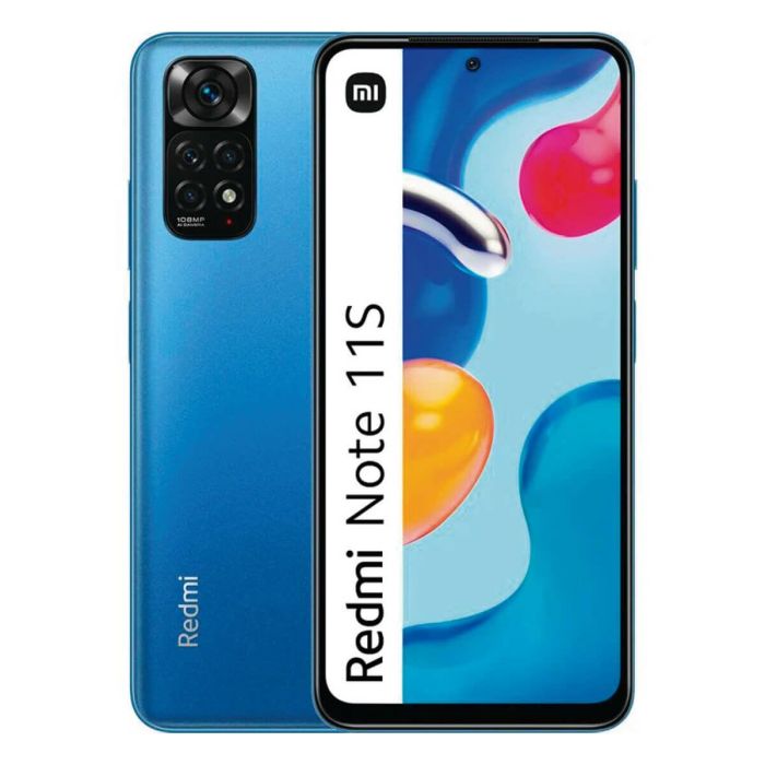 Smartphone Xiaomi Redmi Note 11S 6,43" Octa Core 6 GB RAM 64 GB Azul Smartphone Xiaomi Redmi Note 11S 6,43" Octa Core 6 GB RAM 64 GB Azul