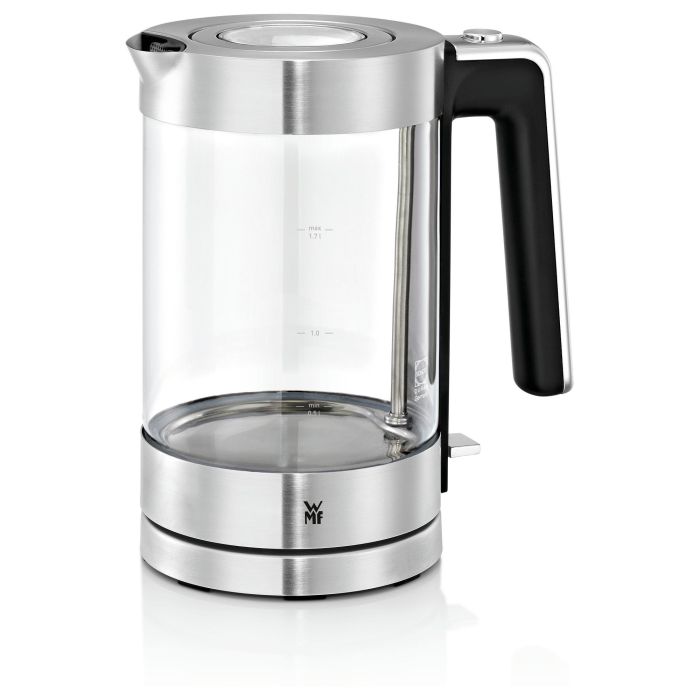 WMF Lono Wasserkocher 0413150011 Hervidor de Agua 1.7 L 3000 W Vidrio y Metal con Indicador de Nivel, Apagado Automático y Base 360° 0 WMF Lono Wasserkocher 0413150011 Hervidor de Agua 1.7 L 3000 W Vidrio y Metal con Indicador de Nivel, Apagado Automático y Base 360° 0