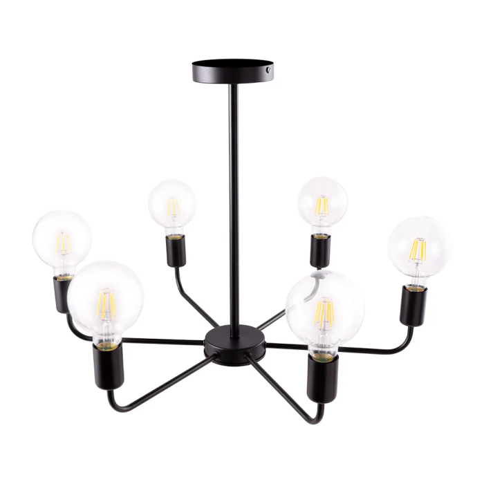 Lámpara de Techo "Diaobingshancun" SKD-0222-14 Diseño Vintage Sesentero