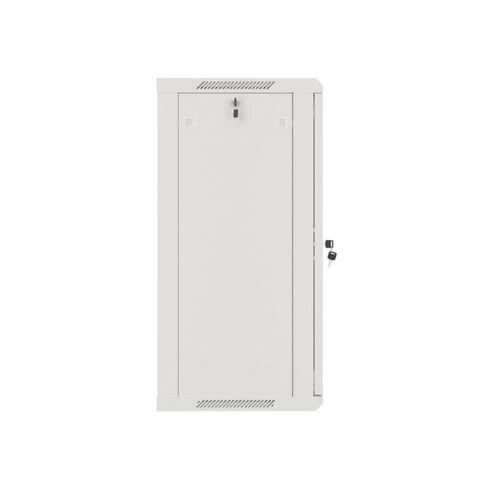 Lanberg WF01-6418-10S Armario Rack de Pared 18U, Color Gris, 60 kg de Capacidad Máxima 11 Lanberg WF01-6418-10S Armario Rack de Pared 18U, Color Gris, 60 kg de Capacidad Máxima 11