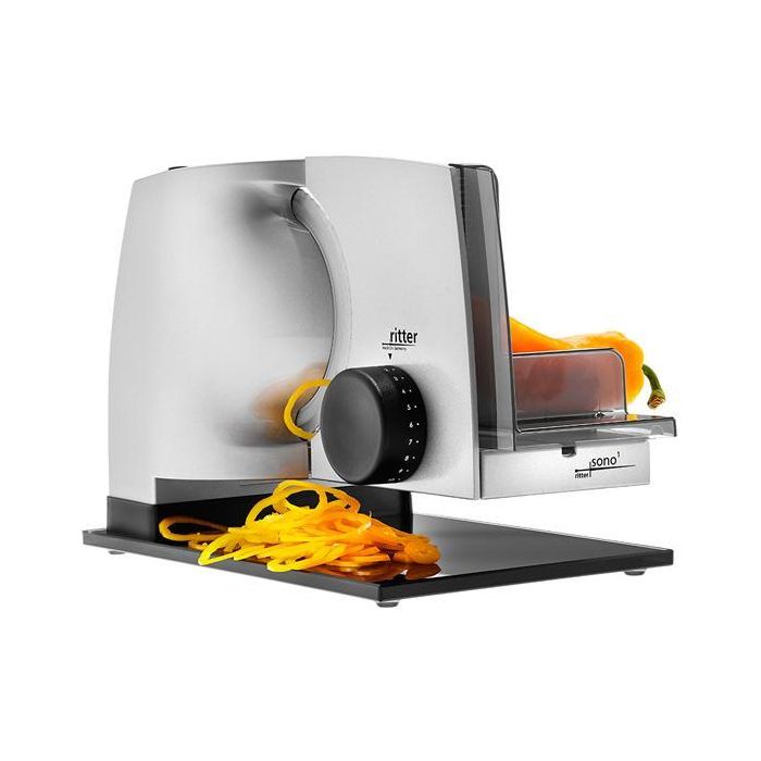 Ritter SONO-1 Cortafiambres con Cuchilla Dentada Universal de 17 cm y Motor Eco de 65W 0 Ritter SONO-1 Cortafiambres con Cuchilla Dentada Universal de 17 cm y Motor Eco de 65W 0