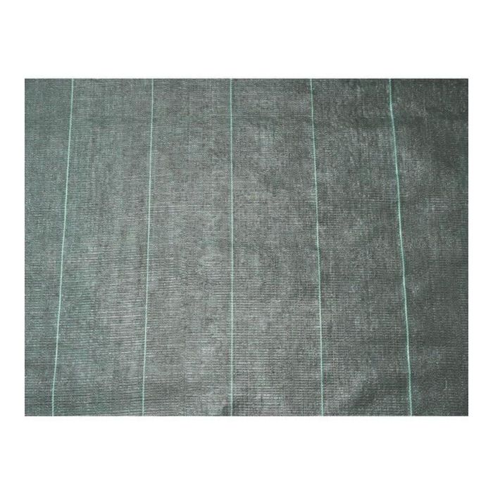 Nature Malla Antihierbas de Polipropileno Tejido 100 g/m² para Jardín y Paisajes - Control de Malas Hierbas y Humedad 3,30x5m Negra