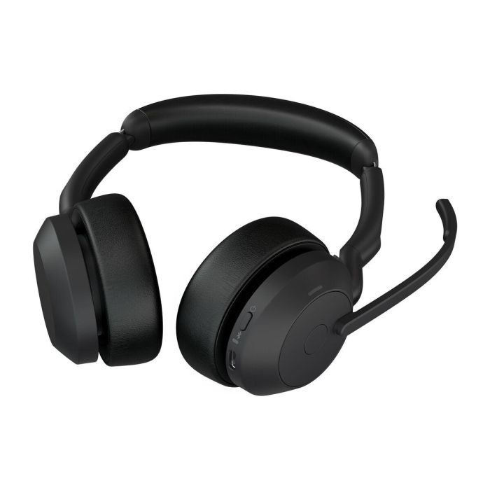 Jabra Evolve2 55 UC Stereo Auriculares Inalámbricos Negros 1