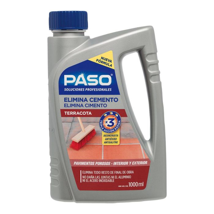 Paso Eliminador de cemento terracota poroso 1l 700111 Paso Eliminador de cemento terracota poroso 1l 700111