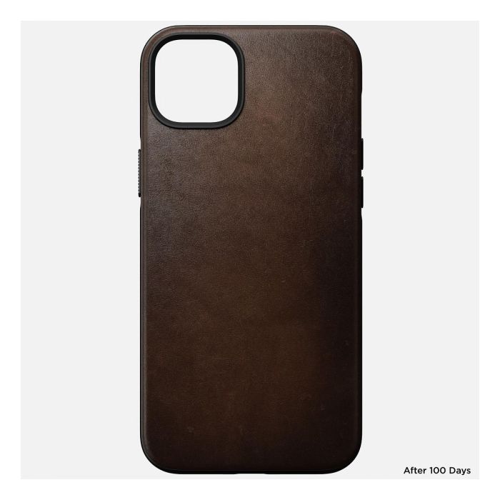 Nomad Funda Modern Leather Case para iPhone 14 Plus Rustic Brown 2 Nomad Funda Modern Leather Case para iPhone 14 Plus Rustic Brown 2