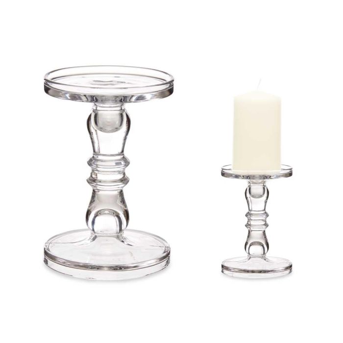 Candelabro Cristal Anillo S 19Cm Giftdecor (12 Unidades) 1 Candelabro Cristal Anillo S 19Cm Giftdecor (12 Unidades) 1
