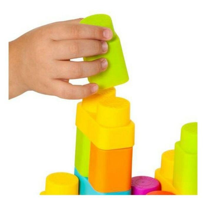 Molto Bolsa de Bloques Blandos de Plástico | 30 Piezas | Juguete para Bebés desde 6 Meses 1 Molto Bolsa de Bloques Blandos de Plástico | 30 Piezas | Juguete para Bebés desde 6 Meses 1