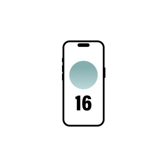 Smartphone Apple iPhone 16 512GB/ 6.1"/ 5G/ Verde Azulado Smartphone Apple iPhone 16 512GB/ 6.1"/ 5G/ Verde Azulado
