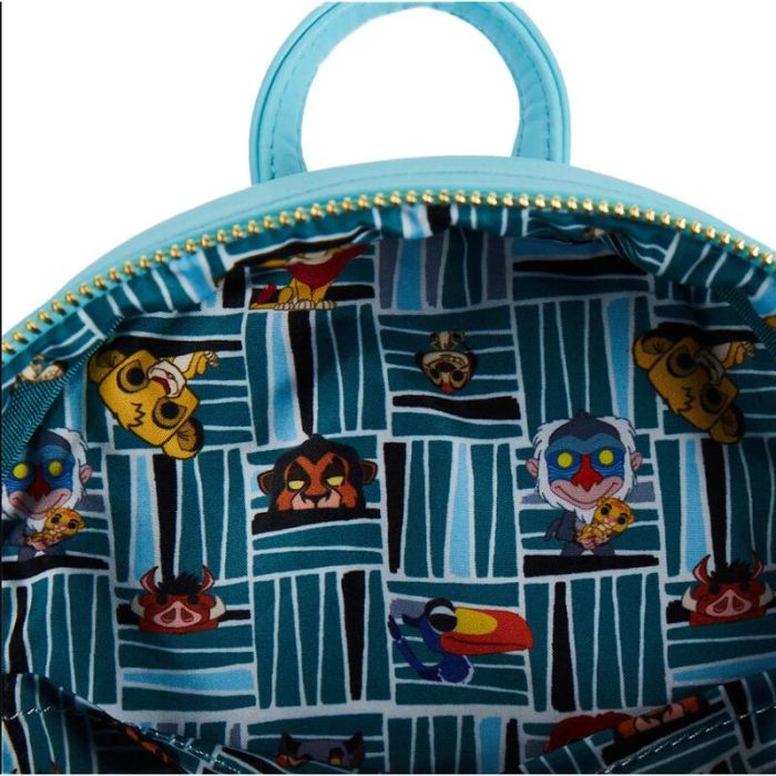Loungefly Mochila Disney El Rey León Simba Nala Pride Rock - Oficial 3 Loungefly Mochila Disney El Rey León Simba Nala Pride Rock - Oficial 3