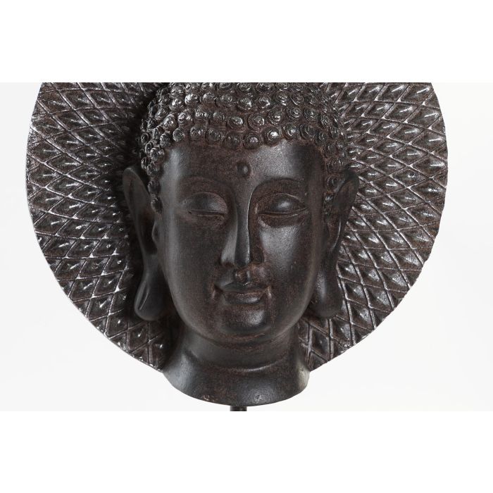 DKD Home Decor Figura Decorativa Oriental Buda Marrón Oscuro de Resina y Metal, Conjunto 4 Unidades 10.5x31x21 cm 3 DKD Home Decor Figura Decorativa Oriental Buda Marrón Oscuro de Resina y Metal, Conjunto 4 Unidades 10.5x31x21 cm 3