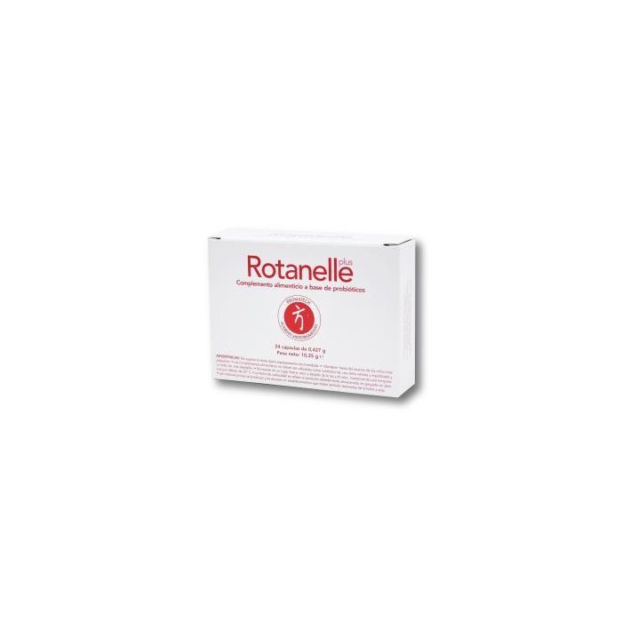 BROMATECH Rotanelle Plus 24 Cápsulas - Probiótico para el equilibrio de la flora intestinal