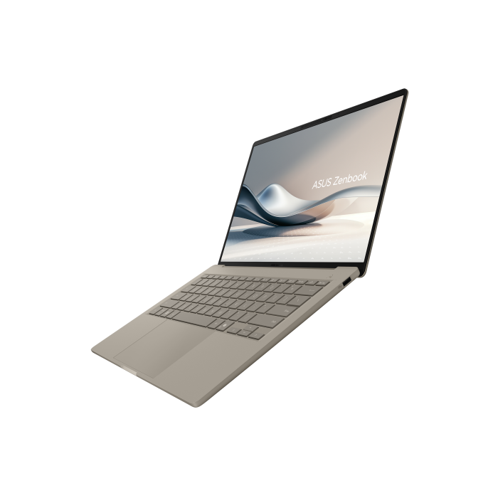 ASUS Zenbook A14 OLED UX3407QA-QD283W Copilot+ PC - Ordenador Portátil 14" WUXGA (Qualcomm Snapdragon X (X1-26-100), 32GB RAM, 1TB SSD, Adreno GPU, Windows 11 Home) Beige Zabriskie - Teclado QWERTY español 8 ASUS Zenbook A14 OLED UX3407QA-QD283W Copilot+ PC - Ordenador Portátil 14" WUXGA (Qualcomm Snapdragon X (X1-26-100), 32GB RAM, 1TB SSD, Adreno GPU, Windows 11 Home) Beige Zabriskie - Teclado QWERTY español 8