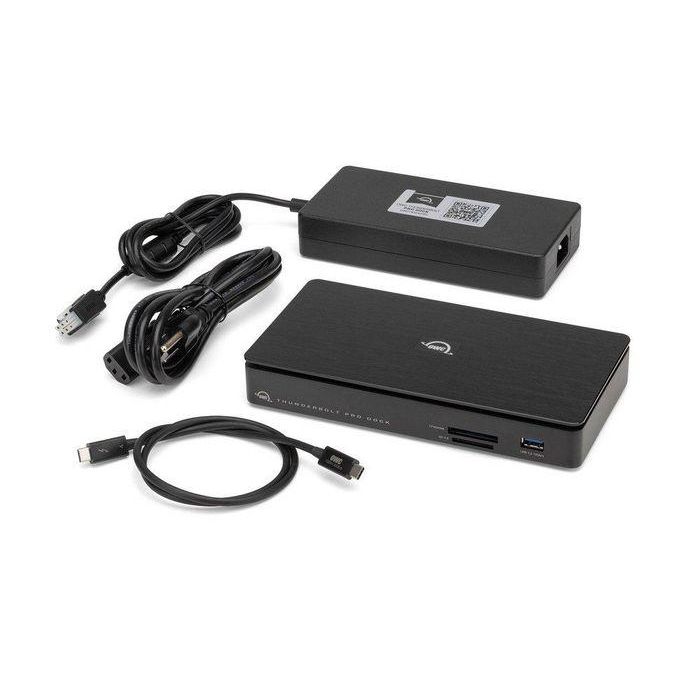 OWC Thunderbolt Pro Dock 10Gb/s Ethernet, 8K, CFexpress, SD, 2 Thunderbolt, USB-C, 3 USB-A Puertos, 1630MB/s 4