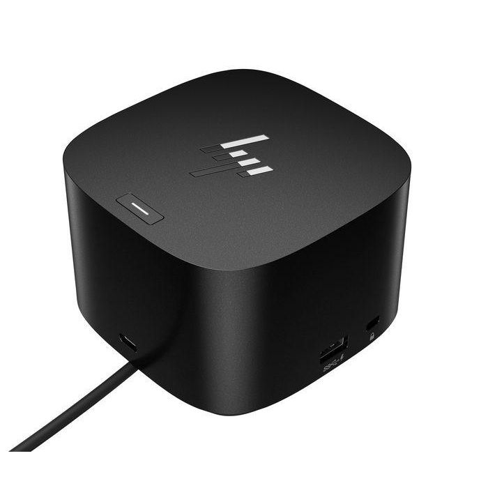 HP Thunderbolt Dock 280W G4, con Cable Combinado, Thunderbolt 4, soporta hasta 4 monitores 4K 21