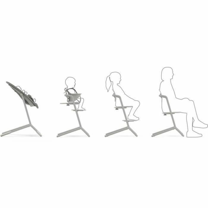 Cybex Gold Trona escalable y ajustable Lemo 2 - Gris ante CYB1707265122497 4