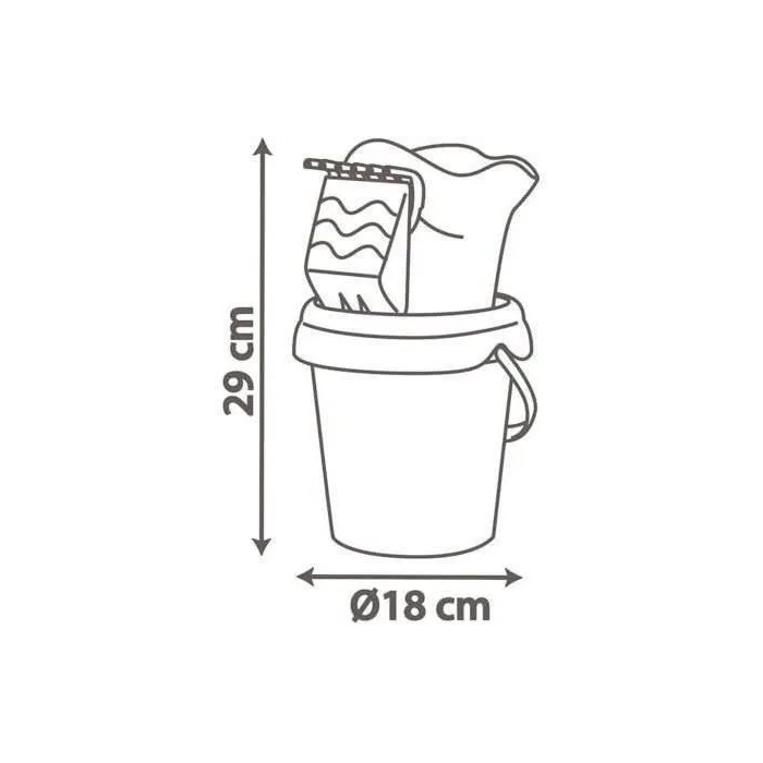 Smoby SMO862195 Regadera con Cubo Congelado para Niños - Juguete de Jardín