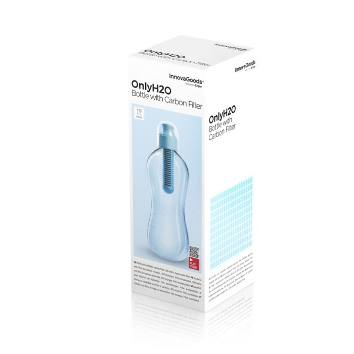 Botella con Filtro de Carbono OnlyH2O InnovaGoods 1