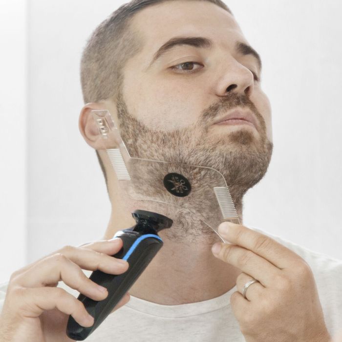 Plantilla para Afeitado de Barba Hipster Barber InnovaGoods 4
