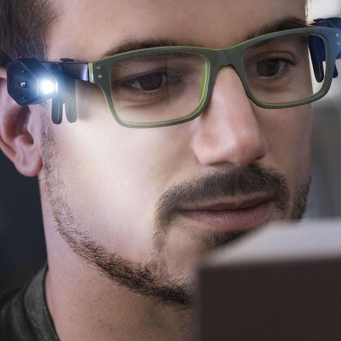 Clip LED para Gafas 360º InnovaGoods 2 Unidades 6