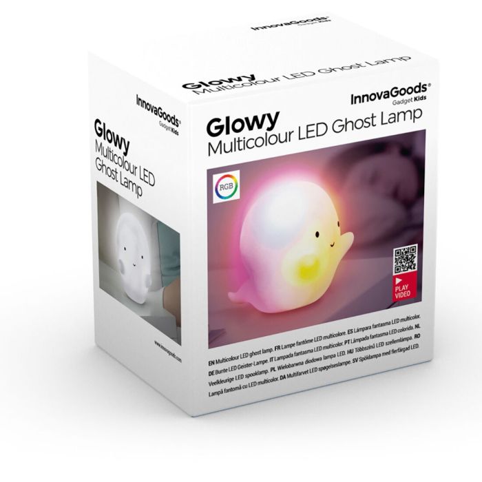 Lámpara Fantasma LED Multicolor Glowy InnovaGoods 1