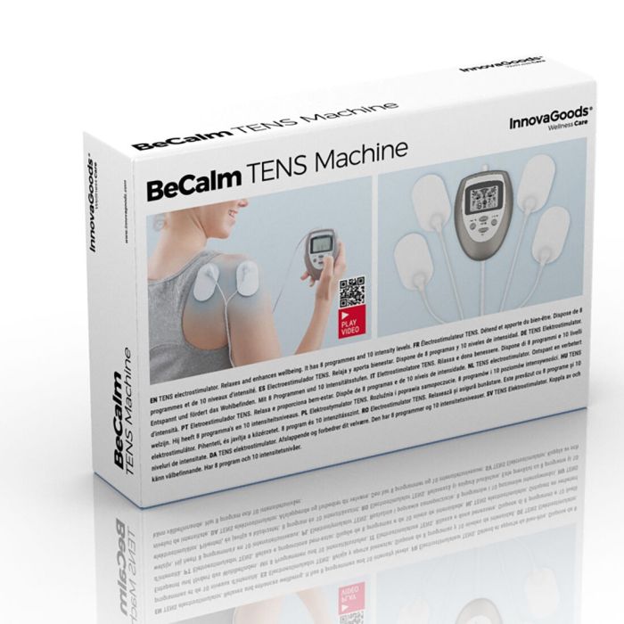 Electroestimulador TENS BeCalm InnovaGoods 1 Electroestimulador TENS BeCalm InnovaGoods 1