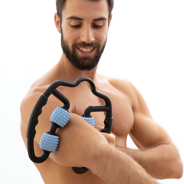 Automasajeador Muscular con Rodillos Rolax InnovaGoods 7 Automasajeador Muscular con Rodillos Rolax InnovaGoods 7
