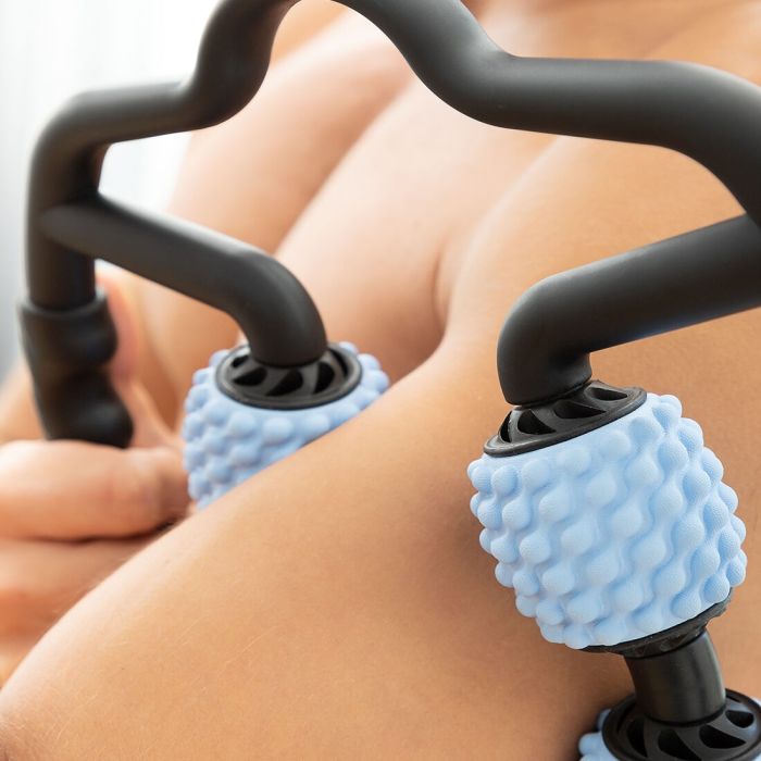 Automasajeador Muscular con Rodillos Rolax InnovaGoods 3 Automasajeador Muscular con Rodillos Rolax InnovaGoods 3