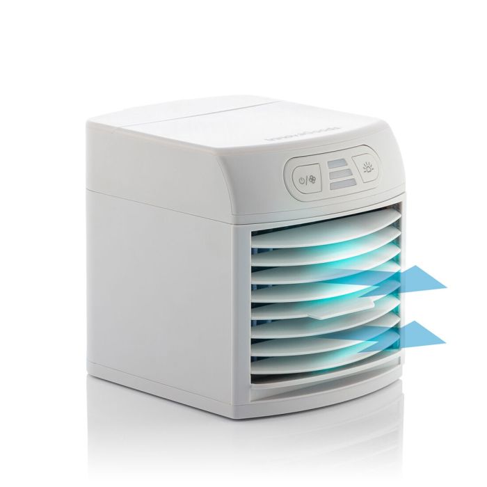 Mini Climatizador Evaporativo Portátil con LED FreezyQ+ InnovaGoods 2