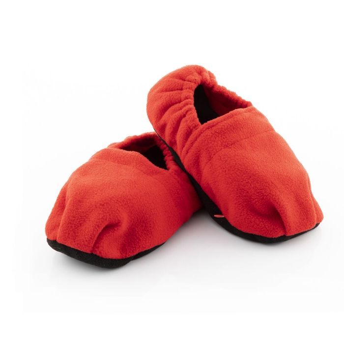 Zapatillas de Casa Calentables en Microondas InnovaGoods Rojo 2