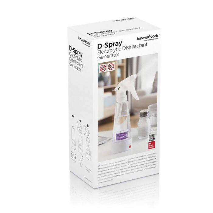 Generador de Desinfectante por Electrolisis D-Spray InnovaGoods 1