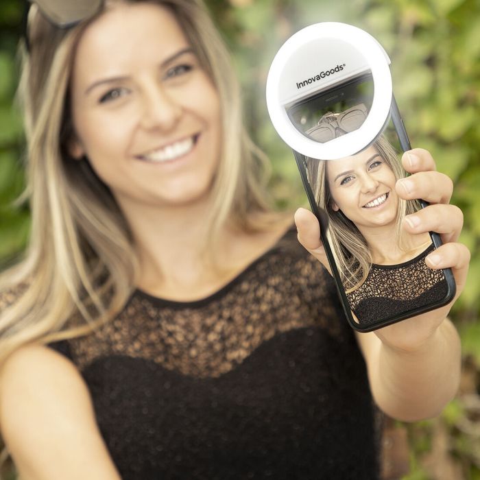 Aro de Luz para Selfie Recargable Instahoop InnovaGoods 12