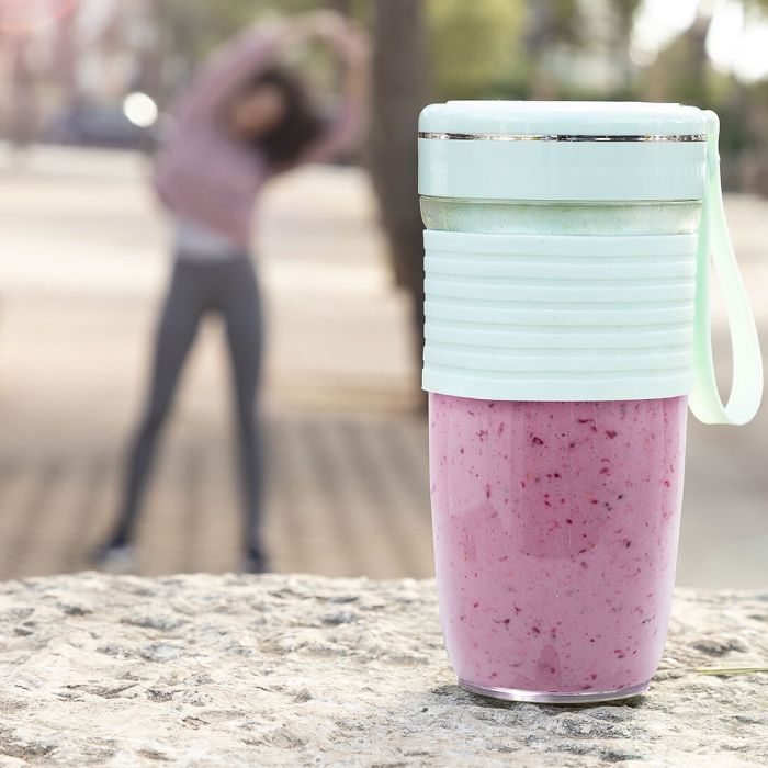 Batidora de Vaso Portátil Recargable Fruly InnovaGoods 11 Batidora de Vaso Portátil Recargable Fruly InnovaGoods 11