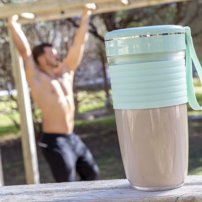 Batidora de Vaso Portátil Recargable Fruly InnovaGoods 7 Batidora de Vaso Portátil Recargable Fruly InnovaGoods 7
