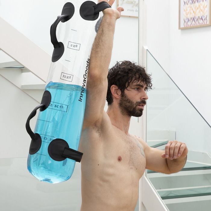 Bolsa de Agua para Entrenamiento Fitness con Guía de Ejercicios Watrainer InnovaGoods 12