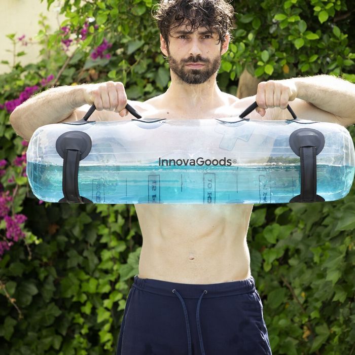 Bolsa de Agua para Entrenamiento Fitness con Guía de Ejercicios Watrainer InnovaGoods 11