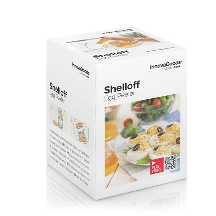 Pelador de Huevos Cocidos Shelloff InnovaGoods 1