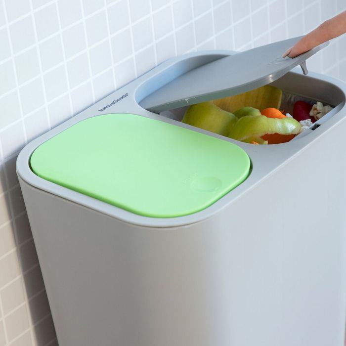 Papelera de Reciclaje Doble Bincle InnovaGoods 10