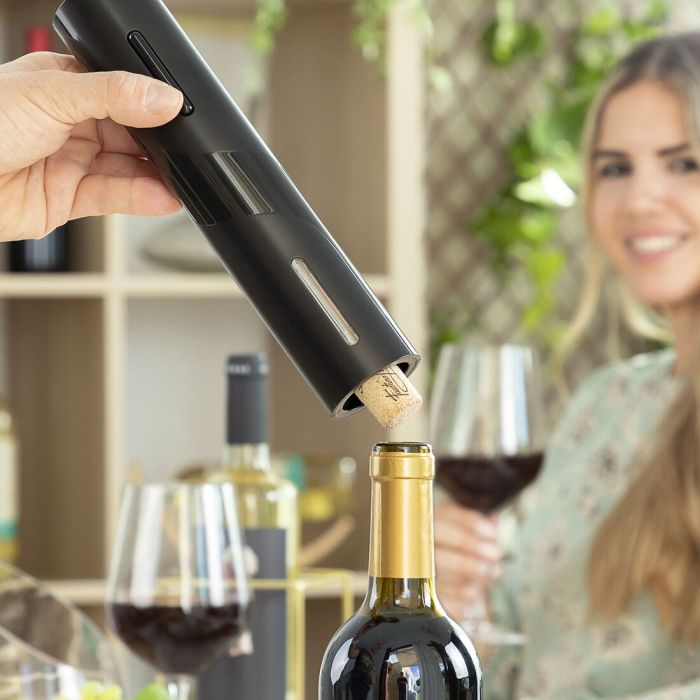 Sacacorchos Eléctrico con Accesorios para Vino Corking InnovaGoods 11