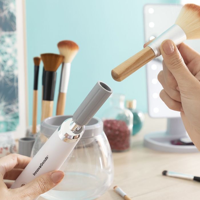 Limpiador y Secador Automático de Brochas de Maquillaje Maklin InnovaGoods 5