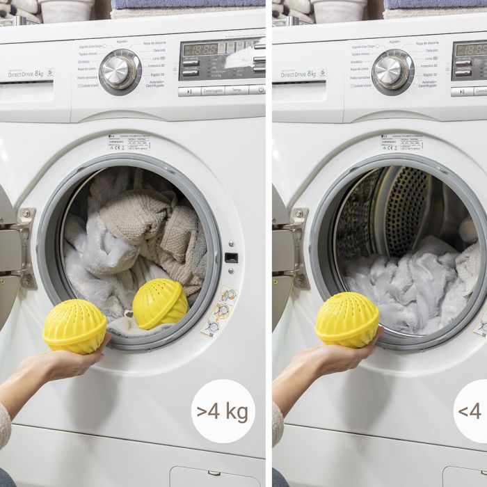 Bolas para Lavar la Ropa sin Detergente Delieco InnovaGoods Pack de 2 uds 6
