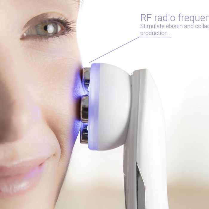 Masajeador Facial con Radiofrecuencia, Fototerapia y Electroestimulación Wace InnovaGoods 8