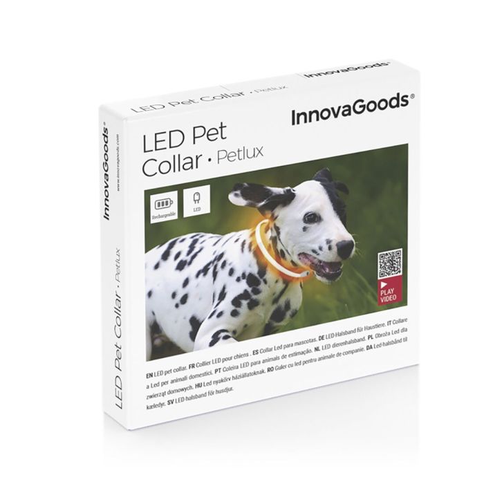 Collar LED para Mascotas Petlux InnovaGoods 1