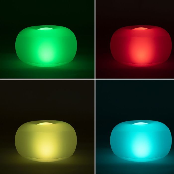 Asiento Hinchable con LED Multicolor y Mando a Distancia Pulight InnovaGoods 8