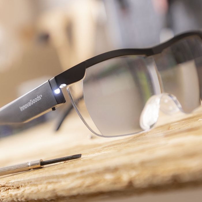 Gafas de Aumento con LED Glassoint InnovaGoods 7