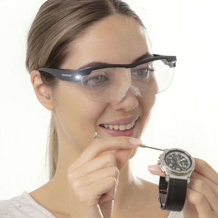 Gafas de Aumento con LED Glassoint InnovaGoods 3