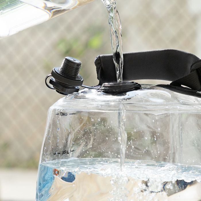 Pesa Rusa de Agua para Entrenamiento Fitness con Guía de Ejercicios Fibell InnovaGoods 9