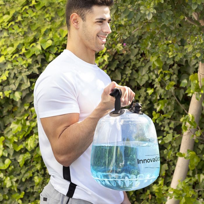 Pesa Rusa de Agua para Entrenamiento Fitness con Guía de Ejercicios Fibell InnovaGoods 6