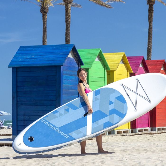 Tabla de Paddle Surf Hinchable con Accesorios Surffle InnovaGoods 10' 19